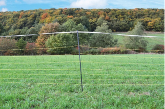 Obrázok pre Vodivá síť proti vlkům horinet 90/120cm/50 m 2 hroty pro elektrický ohradník