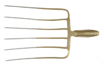 Obrázok pre Vidle na kukuřici s 6 pružnými hroty 360 x 340 mm bez násady