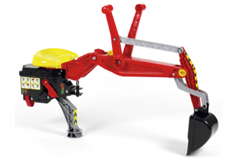 Obrázok pre Rolly Toys - bagr se zámkem červený