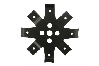 Obrázok pre Žací nůž na křovinořez 8 zubů šířka řezu 250 mm otvor 25 mm tloušťka 3 mm na trávu JOANS