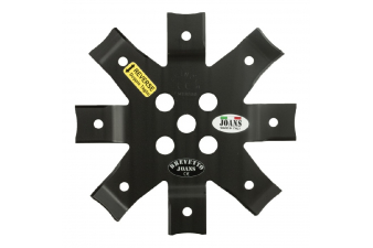 Obrázok pre Žací nůž na křovinořez 8 zubů šířka řezu 250 mm otvor 20 mm tloušťka 3 mm na trávu JOANS