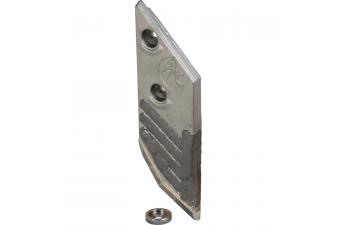 Obrázok pre Dláto s karbidem a návarem pravé 340 x 100 x 20mm na pluh Lemken 3364150, 3364050 AgriCarb