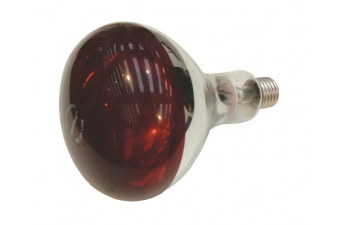 Obrázok pre Topná infražárovka červená 150W pro kuřata, drůbež, selata, prasata
