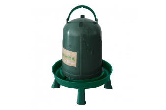 Obrázok pre EKO napáječka pro slepice, drůbež 10 l GAUN závěsná s nožičkami z recyklovaného plastu