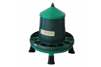 Obrázok pre EKO násypné krmítko pro slepice, drůbež 12 kg GAUN s nožičkami z recyklovaného plastu