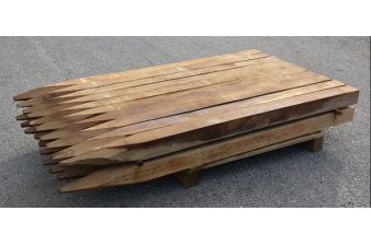 Obrázok pre Dřevěný kůl hranatý dubový 175 cm 100 x 100 mm na ohradu