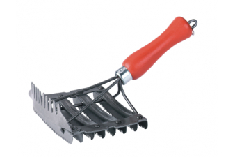 Obrázok pre Hřebelec kovový s hřebenem na hřívu pro koně a dobytek