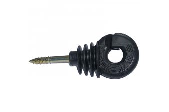 Obrázok pre Kruhový izolátor POMELAC s vrutem 6 mm pro elektrický ohradník 100 ks kbelík + adaptér