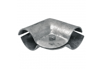 Obrázok pre Stájová úhlová spona dvojdílná s 1 šroubem průměr A 34 mm B 34 mm 1