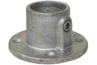 Obrázok pre Kulatá patka, příruba na trubku průměr A 42 mm 1 1/4