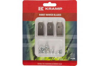 Obrázok pre Náhradní nože 35 mm 9 ks pro robotické sekačky Gardena, Husqvarna Automower včetně šroub