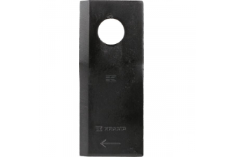 Obrázok pre Nůž rotační sekačky rotace vpravo 115 x 48 x 4 mm otvor 19 mm na žací stroje Claas