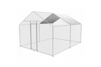 Obrázok pre Klecový mobilní výběh pro slepice, drůbež, králíky ZM 300 x 400 x 245 cm