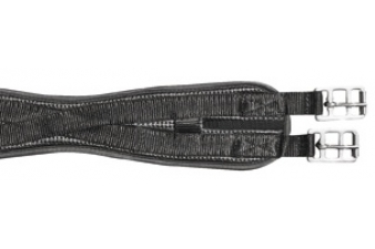 Obrázok pre Podbrušník HKM PVC Soft elastický čierny dĺžka 110 cm