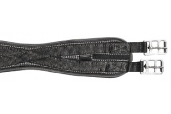 Obrázok pre Podbrušník HKM PVC Soft elastický čierny dĺžka 120 cm