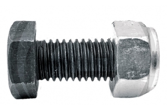 Obrázok pre Skrutka s maticou k mulčovači vhodný pre Dücker M12 x 1,75 x 30 mm