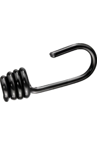 Obrázok pre Oceľový háčik potiahnutý plastom pre gumicuk a pavúky pre priemer lana 8 mm 2 ks