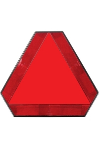 Obrázok pre Varovný trojuholník pre pomalé vozidlá a prívesy hliníkový s držiakom