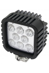 Obrázok pre LED pracovné svetlo hranaté 8 LED 12V a 24V