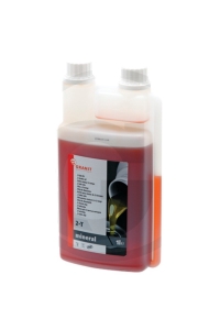 Obrázok pre Olej pre dvojtaktné motory Granit 2T 1 l dávkovacie fľaša samosmísitelný minerálne červený