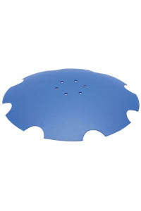 Obrázok pre Ozubený disk diskové brány vhodný pre Lemken Rubín - priemer D = 610 mm, hrúbka S = 6 mm