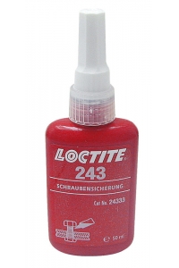 Obrázok pre Lepidlo Loctite 243 pre zaisťovanie skrutiek 10 ml