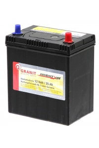 Obrázok pre Štartovacie batérie GRANIT Endurance Line 12V / 35 Ah zapojenie 1