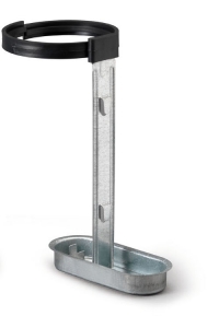 Obrázok pre Hladinové napájačka pre králiky plechová s držiakom na PET fľaše