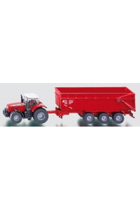 Obrázok pre Siku - traktor Massey Ferguson s návesom 1:87