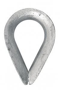 Obrázok pre Očnice zinkovaná pre oceľové laná 10 mm