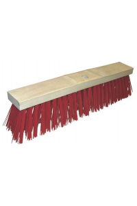Obrázok pre Koště silniční pro dvůr a stáj Elaston 50 cm bez násady červené