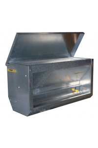 Obrázok pre Příkrmiště pro telata Cosnet 220 l k montáži na zábranu 1,23 m