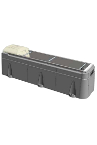 Obrázok pre Vyhřívaný plastový napájecí žlab na vodu pro skot, koně La Gée Polyherd 140 l 4x80W / 24V