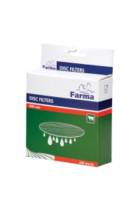 Obrázok pre Mléčné filtry kruhové na mléko průměr 115 mm 200 ks FARMA do konví, do sít, gramáž 25 g/m2