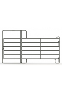 Obrázok pre Ohradní panel Texas s dveřmi 3,6 x 2,1 m pro koně a skot