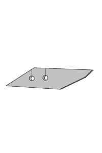 Obrázok pre Dláto pravé s návarem na pluh Lemken, Ostroj typ B2SPR 240 x 100 mm AgropaGroup