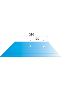 Obrázok pre Pluhové ostří pravé 280 mm na pluh Överum XU 18