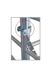 Obrázok pre Spojovací prvek k ohradním panelům Pasdelou pro spojení 3 panelů o průměru 35 mm, 2 ks