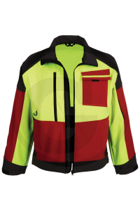 Obrázok pre Lesnická softshellová bunda FOREST JACK RED velikost 46/48 - S