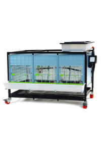 Obrázok pre Jednopatrová odchovna kuřat, drůbeže CIMUKA vyšší verze s vyhříváním, napájením a krmítky