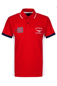 Obrázok pre Tričko Hereford Red Polo Longhorn velikost M barva červená
