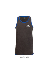 Obrázok pre Bavlněné tílko s prodloužením na zádech Longhorn velikost L barva šedá Hasham