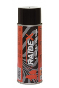 Obrázok pre Značkovací sprej RAIDEX 400 ml červený k označování skotu, prasat a koz