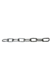 Obrázok pre Řetěz 7 x 48 x 28 mm délka 30 m DIN 5685 rovné dlouhé články zinkovaný