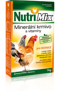 Obrázok pre Nutrimix pro nosnice, vitamíny a minerály pro slepice, krůty, kachny, husy, perličky 1 kg