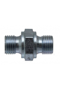 Obrázok pre Hydraulický rovný propojovací adaptér GA 3/8 M-BSP x 3/8 M-BSP