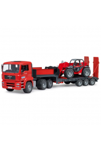 Obrázok pre Bruder - podvalník MAN TGA s manipulátorem Manitou MLT 633