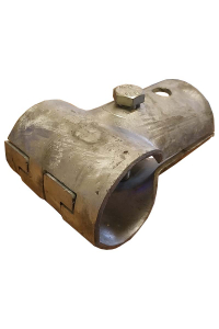 Obrázok pre Stájová trubková T spona dvojdílná Cosnet průměr 60/60 mm balení (horní a spodní část)