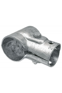 Obrázok pre Stájová trubková T spona dvojdílná s 1 šroubem průměr 60 mm