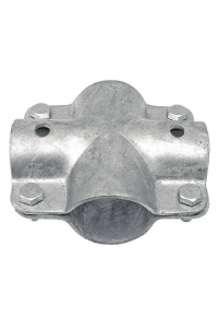 Obrázok pre Stájová křížová spona dvojdílná se 4 šrouby průměr A 27 mm B 27 mm